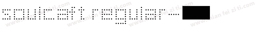 soulcaft regular字体转换